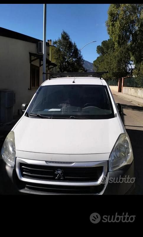 Usata Peugeot Partner 90 CV (66 kW) 2017 Bianco Monovolume