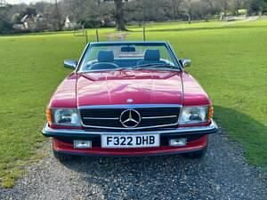 Usata Mercedes SL300 180 CV (132 kW) 1988 Rosso Cabrio