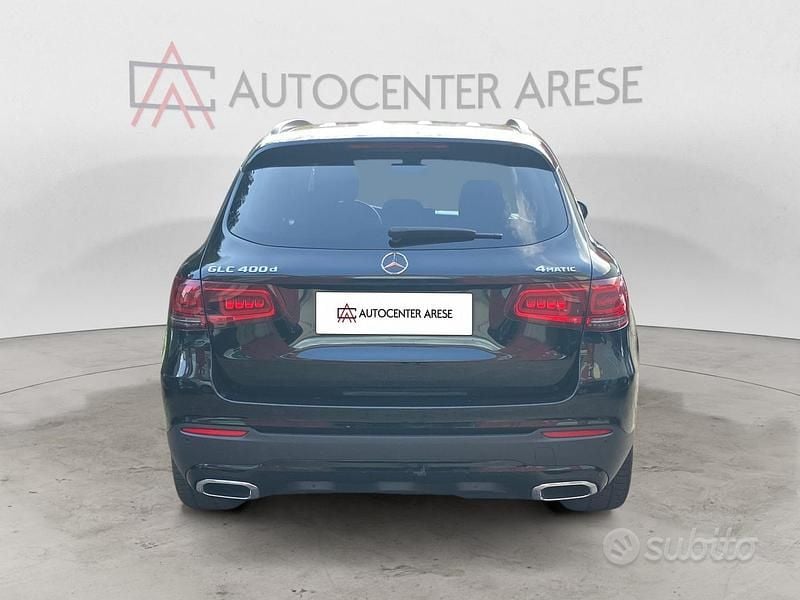 Usata Mercedes GLC400d 330 CV (242 kW) 2022 Nero SUV