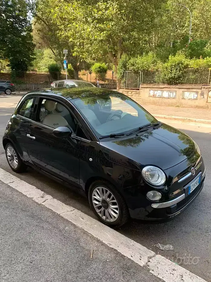 Usata Fiat 500 69 CV (50 kW) 2015 Nero Berlina