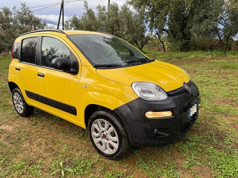 Usata Fiat Panda 4x4 S 95 CV (69 kW) 2014 Giallo Utilitaria