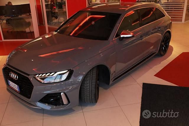 Usata Audi RS4 Ambiente 450 CV (330 kW) 2022 Grigio Station wagon