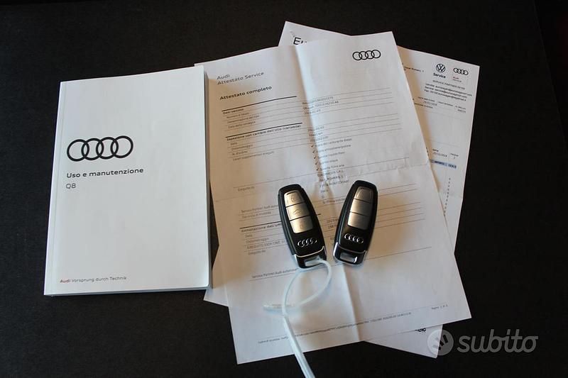Usata Audi Q8 Ambiente 286 CV (210 kW) 2019 Grigio SUV