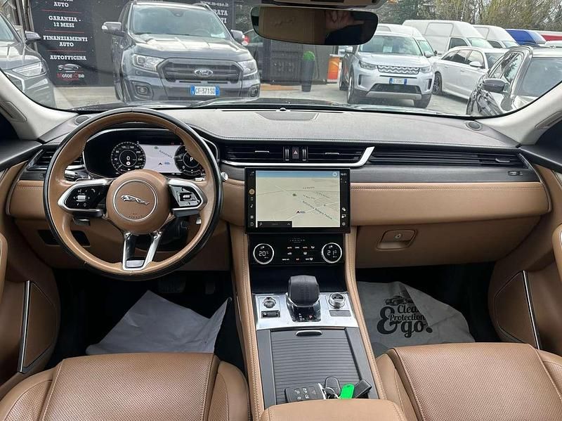 Usata Jaguar F-Pace 163 CV (119 kW) 2021 Blu/azzurro SUV