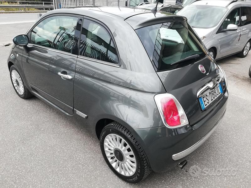 Usata Fiat 500 Lounge 69 CV (50 kW) 2013 Verde Berlina