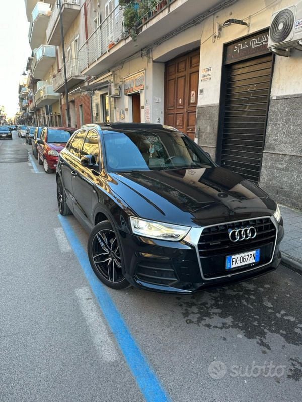 Usata Audi Q3 150 CV (110 kW) 2015 Nero SUV