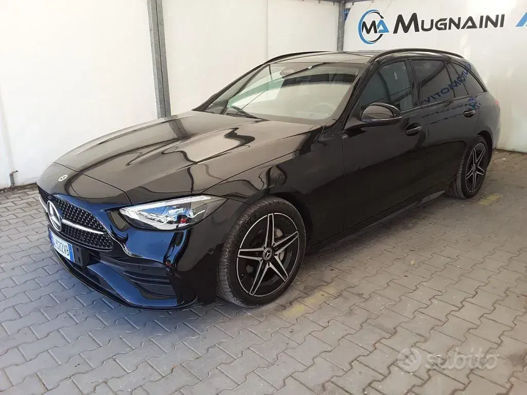 Usata Mercedes C220 Night 200 CV (147 kW) 2022 Nero Station wagon
