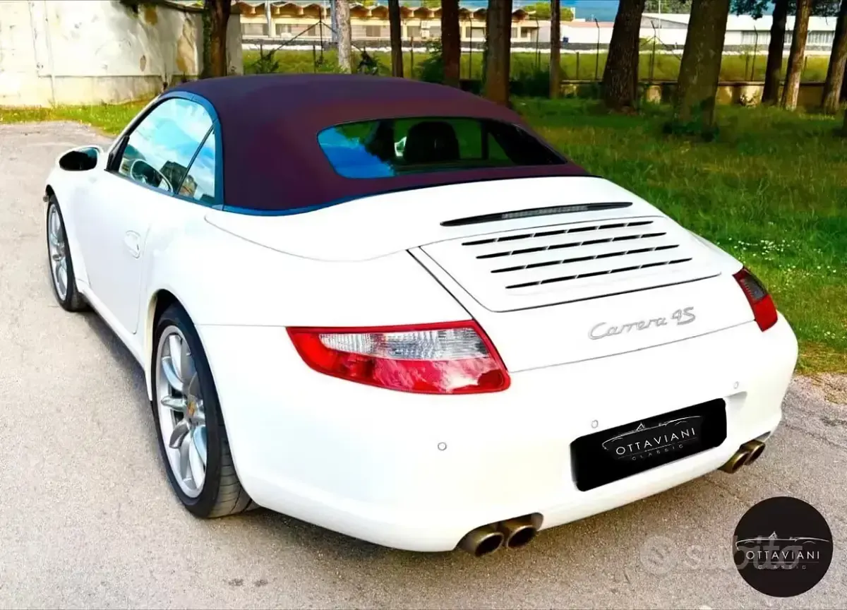 Usata Porsche 997 355 CV (261 kW) 2008 Bianco Coupé