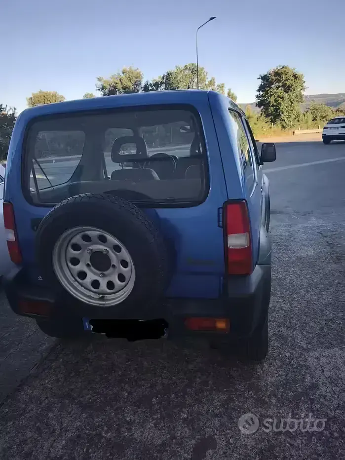 Usata Suzuki Jimny 80 CV (58 kW) 1999 Bluazzurro SUV