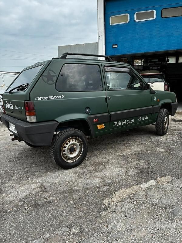 Usata Fiat Panda 4x4 50 CV (36 kW) 1997 Verde Utilitaria
