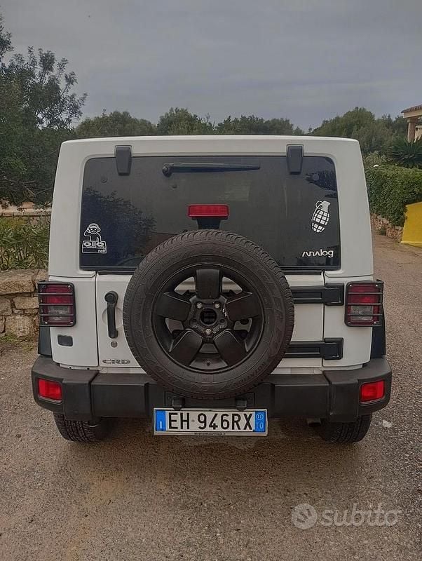 Usata Jeep Wrangler 200 CV (147 kW) 2011 Bianco SUV