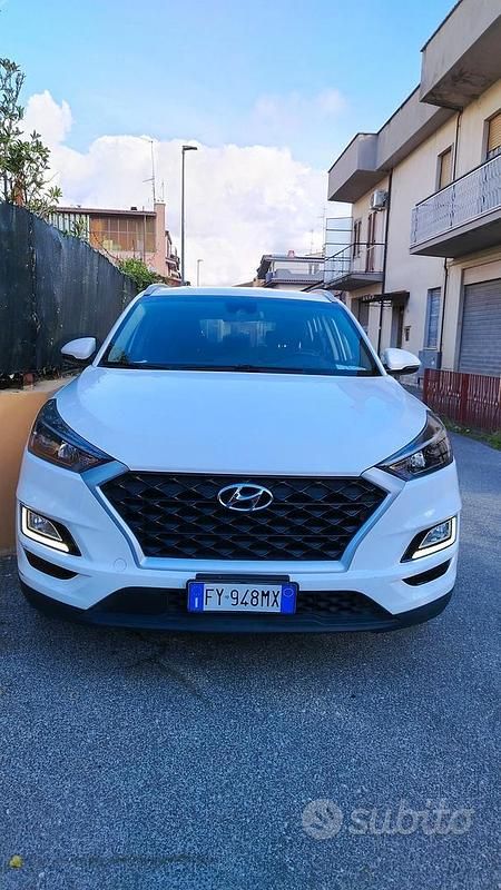Usata Hyundai Tucson 132 CV (97 kW) 2019 Bianco SUV
