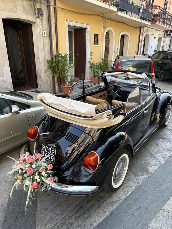 Usata VW Beetle Cabriolet Karmann 56 CV (41 kW) 1972 Nero Cabrio