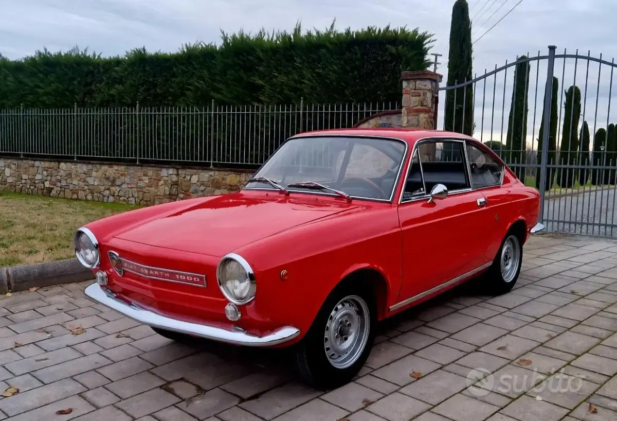 Usata Abarth 1000 70 CV (51 kW) 1960 Rosso Coupé