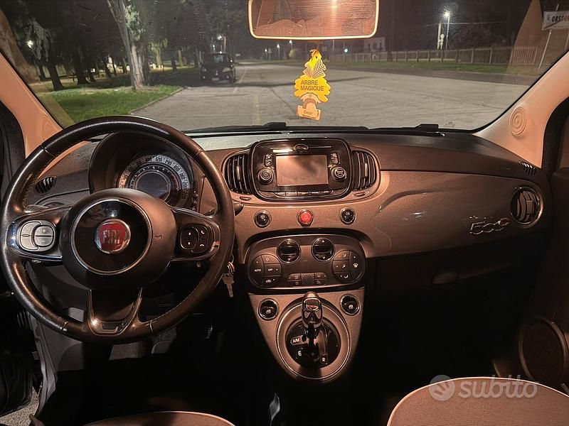 Usata Fiat 500C 69 CV (50 kW) 2019 Grigio Cabrio