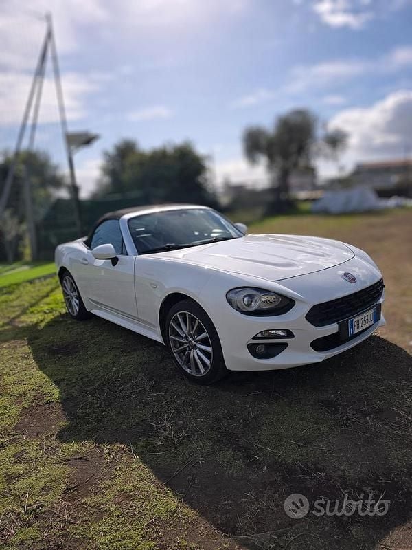 Usata Fiat 124 Spider 2017 Bianco Cabrio