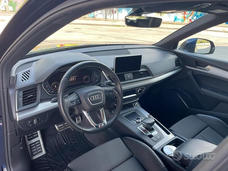 Usata Audi Q5 S-line plus 190 CV (139 kW) 2019 Blu SUV