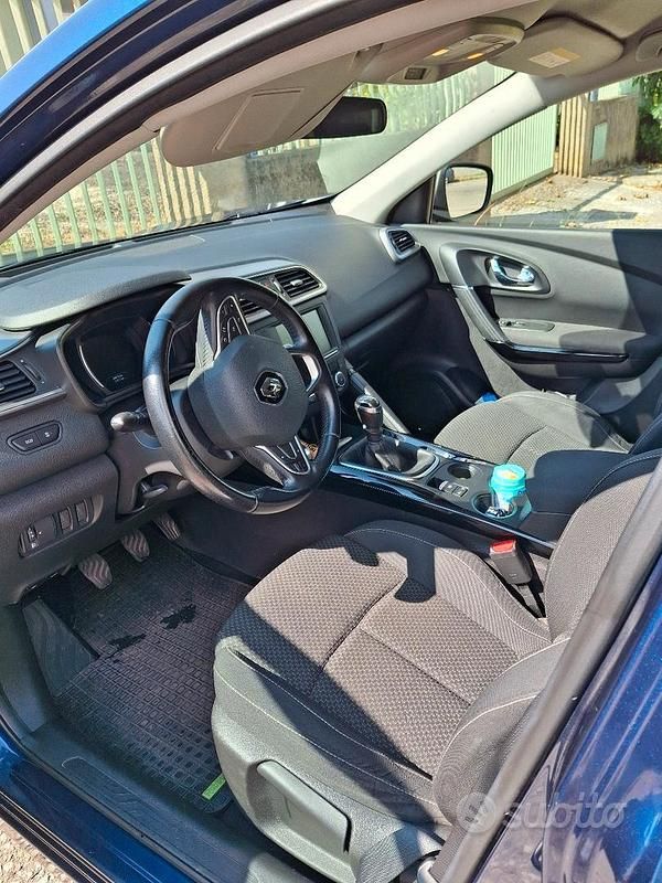 Usata Renault Kadjar 110 CV (80 kW) 2018 Blu SUV