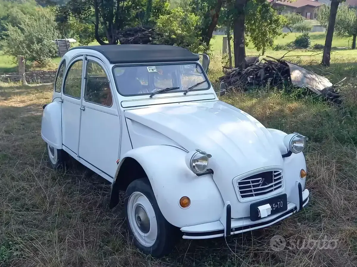 Usata Citroën 2CV 29 CV (21 kW) 1983 Bianco Berlina