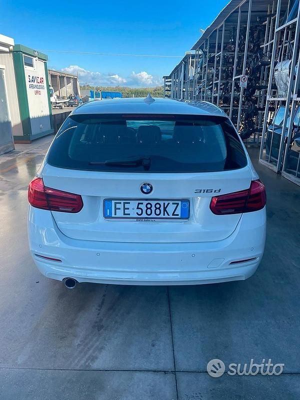 Usata BMW 316 Efficient Dynamics 2016 Bianco Berlina