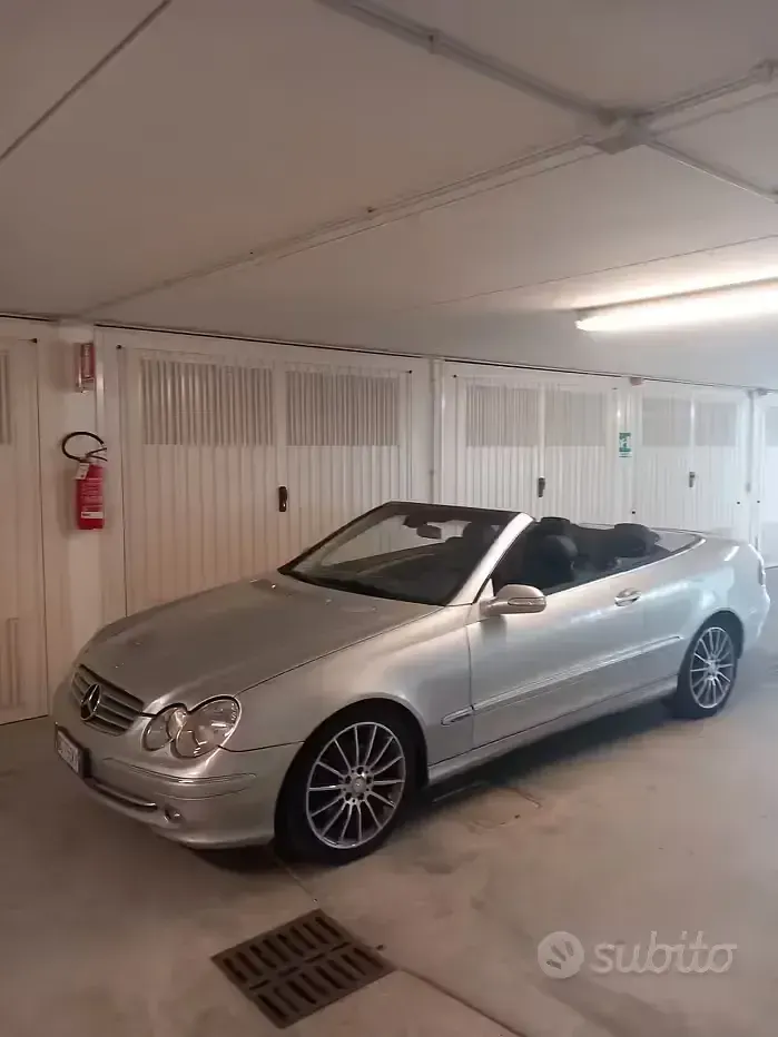 Usata Mercedes CLK200 2003 Grigio Cabrio