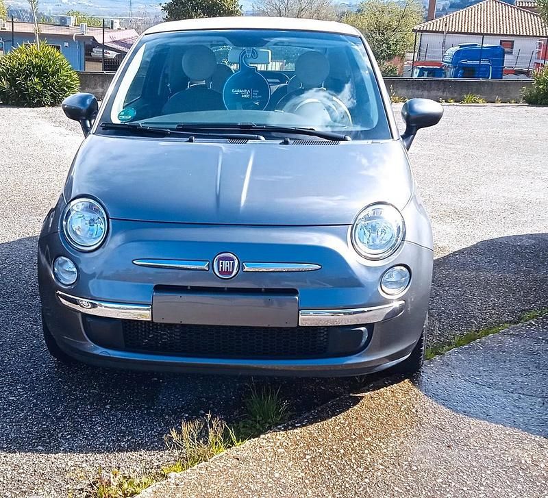 Usata Fiat 500C S 95 CV (69 kW) 2014 Grigio Cabrio