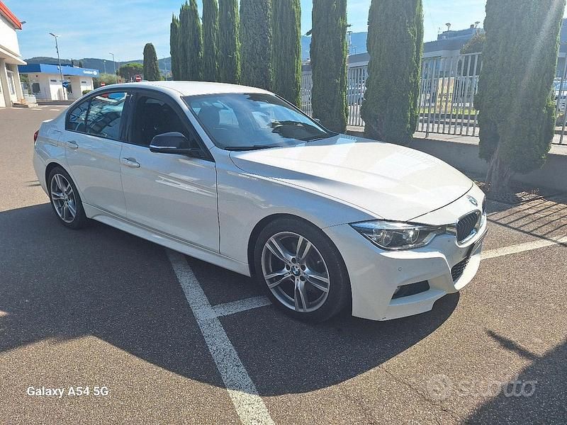 Usata BMW 330 M Sport 258 CV (189 kW) 2017 Bianco Berlina