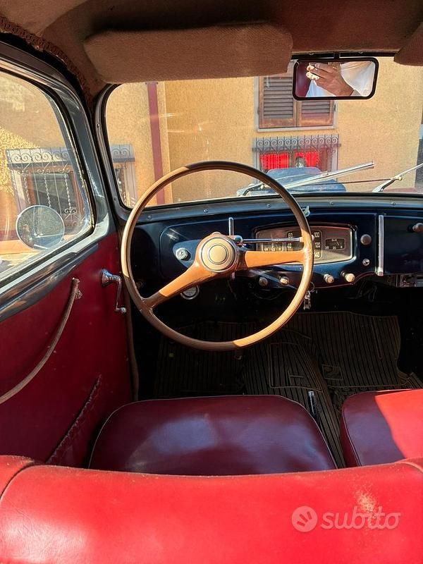 Usata Fiat 1100 1950 Blu Berlina