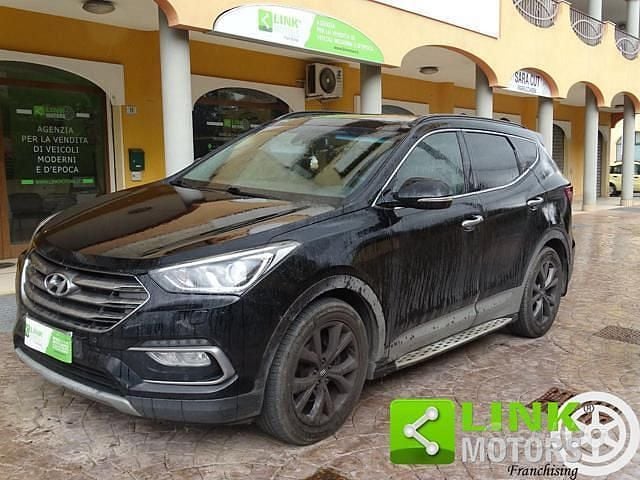 Usata Hyundai Santa Fe 200 CV (147 kW) 2018 Nero SUV