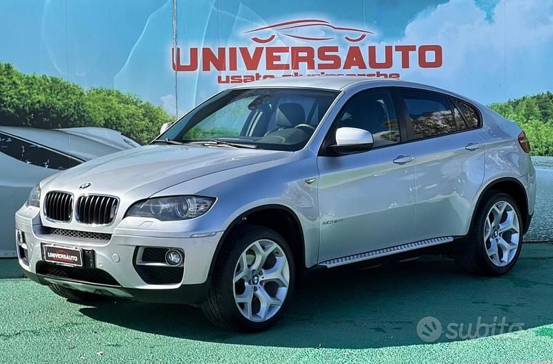 Usata BMW X6 Efficient Dynamics 245 CV (180 kW) 2012 Grigio SUV