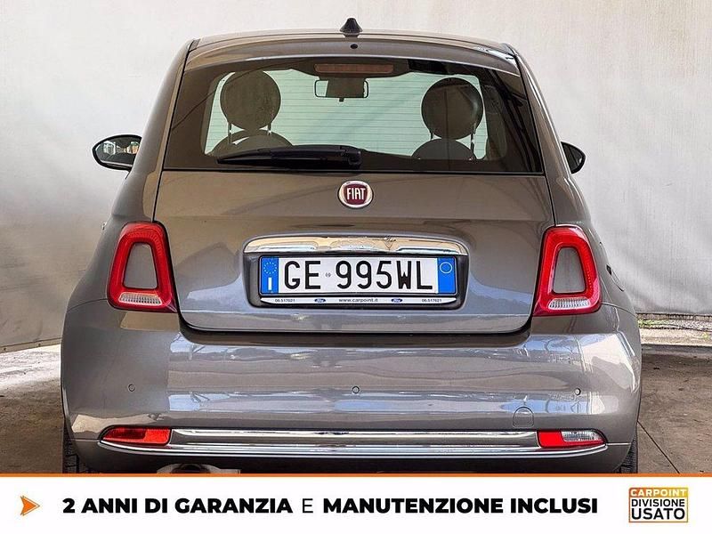 Usata Fiat 500 Lounge 69 CV (50 kW) 2020 Grigio Utilitaria