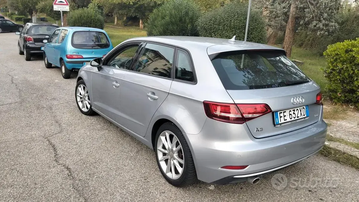 Usata Audi A3 110 CV (80 kW) 2016 Grigio Berlina