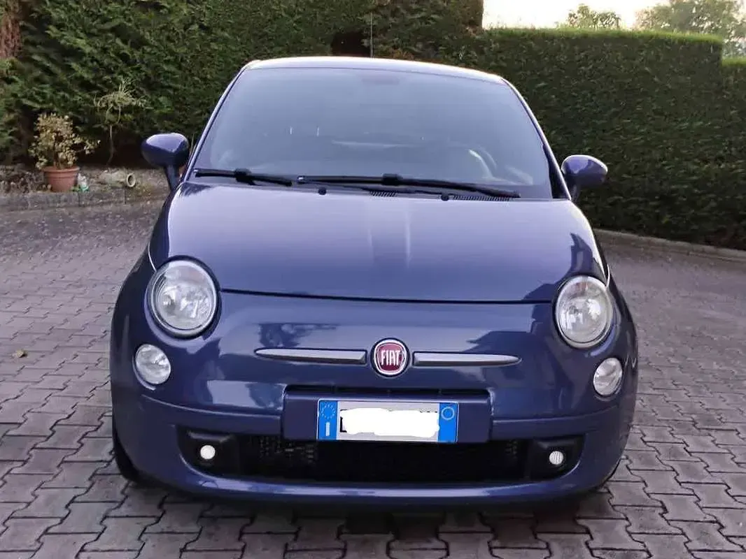 Usata Fiat 500 86 CV (63 kW) 2012 Blu/azzurro Utilitaria