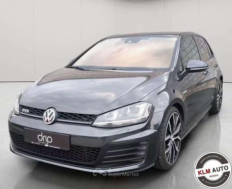 Usata VW Golf VII GTD 184 CV (135 kW) 2015 Grigio scuro Berlina