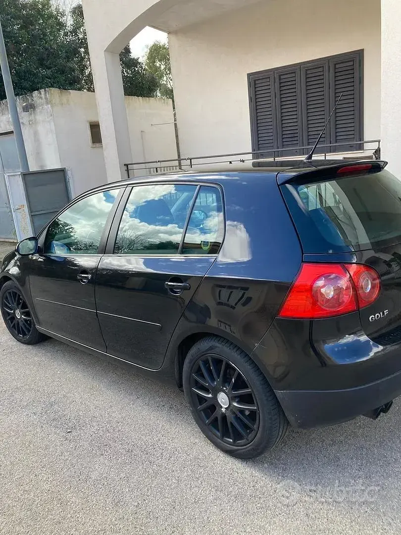 Usata VW Golf GT 170 CV (125 kW) 2006 Nero Monovolume