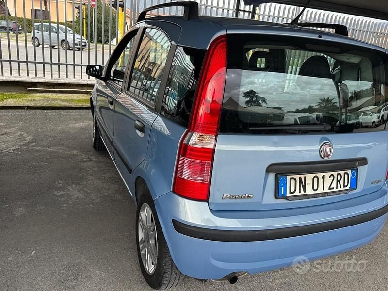 Usata Fiat Panda Easy 69 CV (50 kW) 2008 Blu Utilitaria