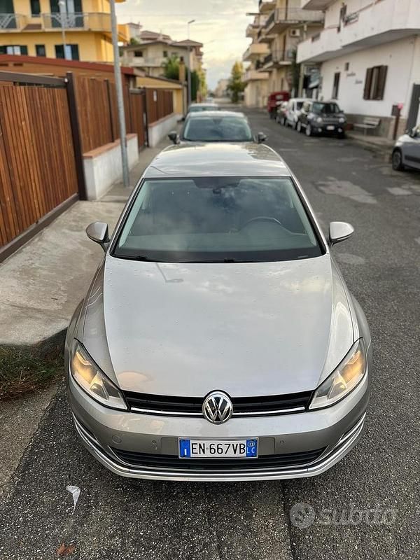 Usata VW Golf VII 110 CV (80 kW) 2013 Grigio Berlina
