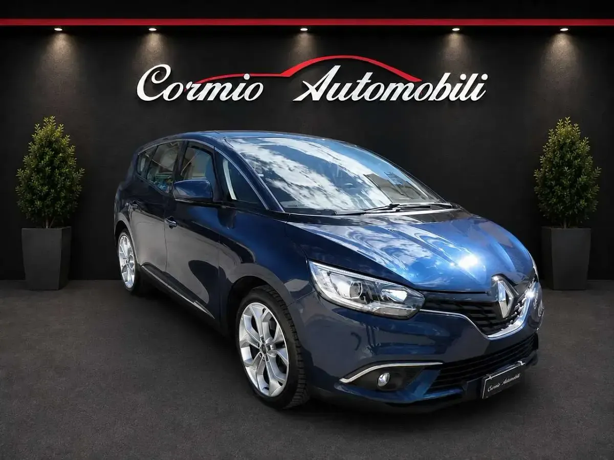 Usata Renault Grand Scénic IV Business 150 CV (110 kW) 2020 Blu cosmo metallizzato Monovolume