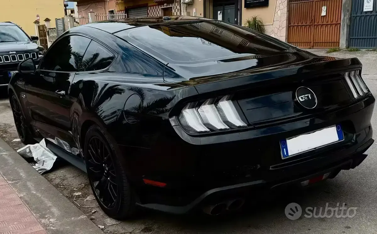 Usata Ford Mustang GT 449 CV (330 kW) 2019 Nero Coupé