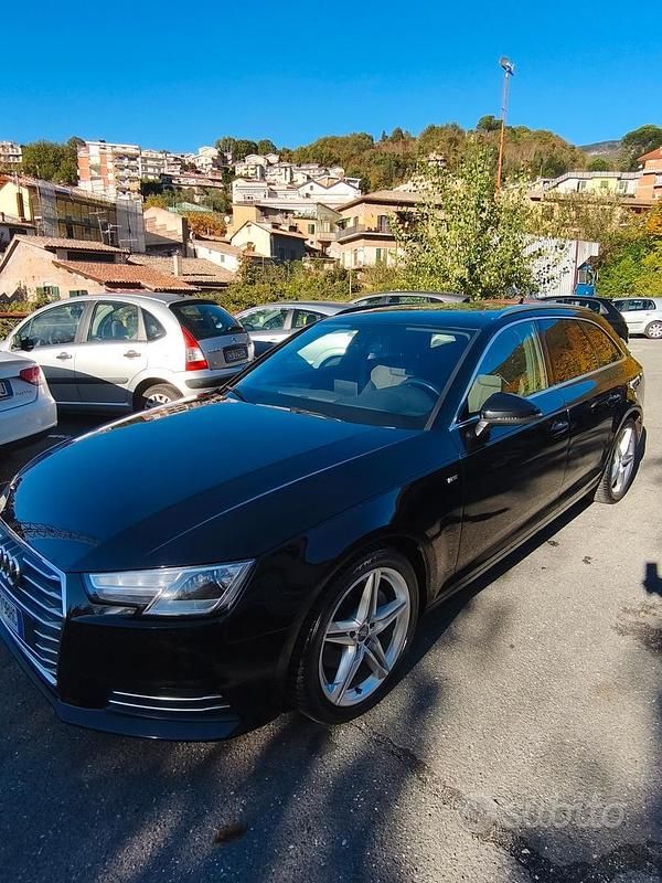 Usata Audi A4 S-Line 190 CV (139 kW) 2017 Nero Station wagon