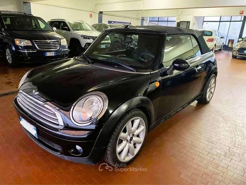 Usata Mini Cooper Cabriolet 122 CV (89 kW) 2009 Nero Cabrio