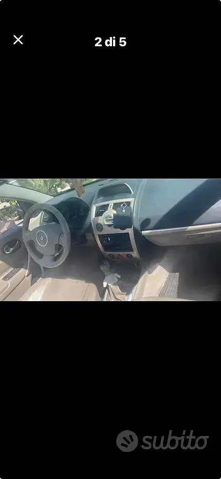 Usata Renault Mégane Cabriolet 2006 Nero Cabrio