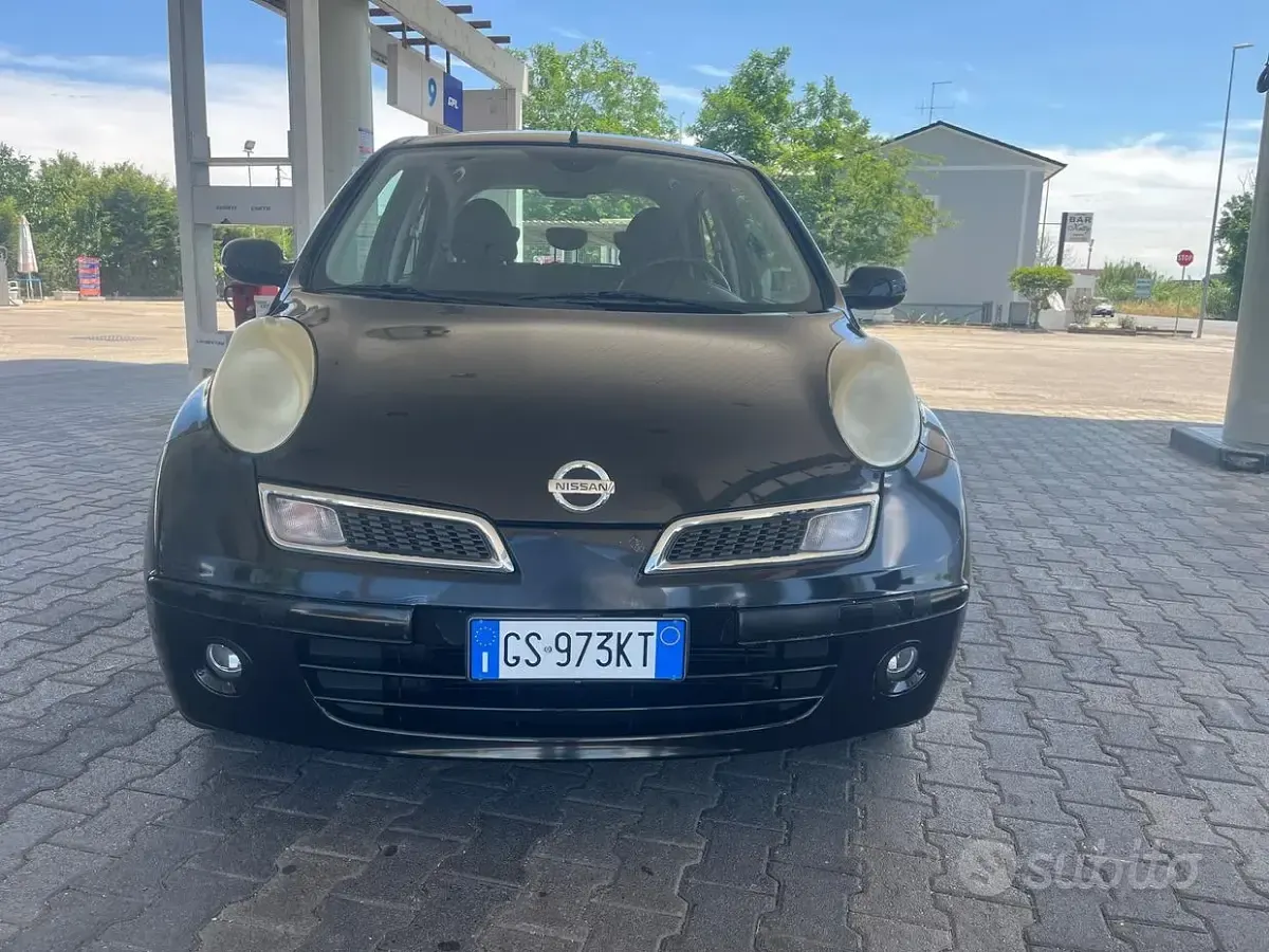 Usata Nissan Micra 80 CV (58 kW) 2008 Nero Berlina