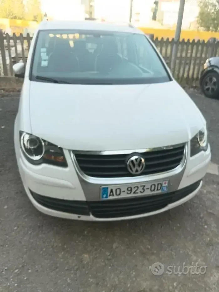 Usata VW Touran 150 CV (110 kW) 2010 Bianco Monovolume