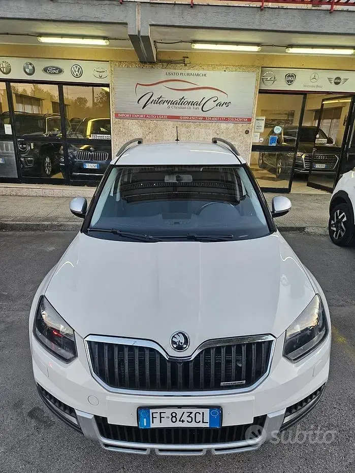 Usata Skoda Yeti 105 CV (77 kW) 2016 Bianco SUV