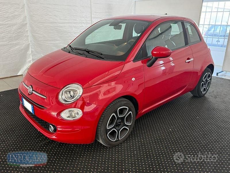 Usata Fiat 500 70 CV (51 kW) 2022 Rosso Utilitaria