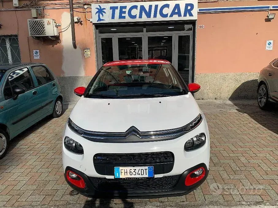Usata Citroën C3 PureTech 82 CV (60 kW) 2017 Bianco Berlina