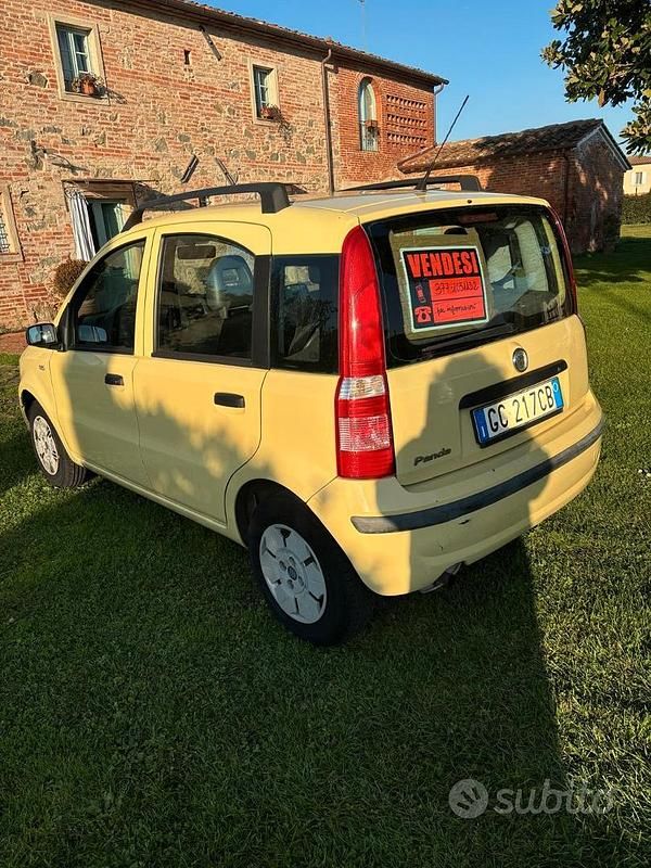 Usata Fiat Panda 54 CV (39 kW) 2008 Giallo Utilitaria