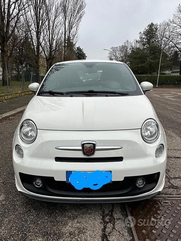 Usata Abarth 500 2014 Bianco Berlina