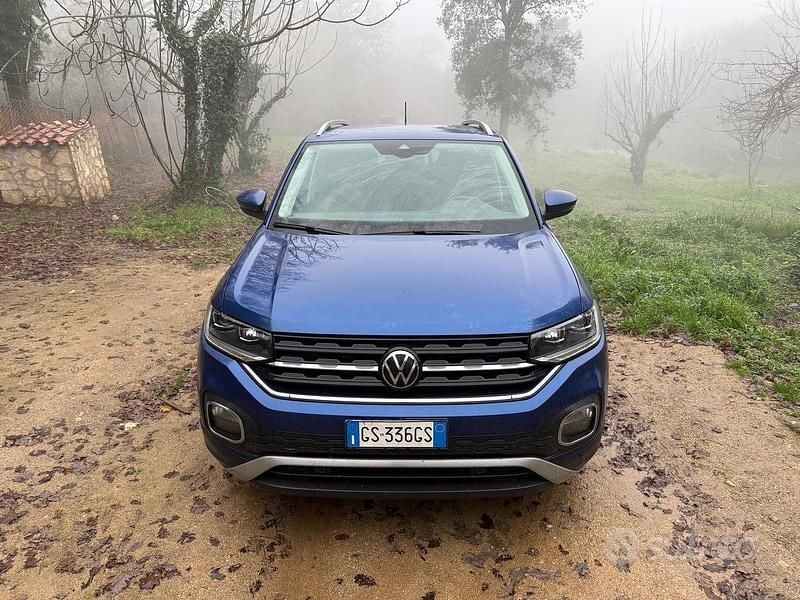 Usata VW T-Cross R 110 CV (80 kW) 2023 Blu SUV